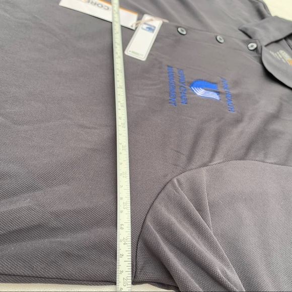Core 365 Duke Health mens polo shirt grey XL - Picture 6 of 14